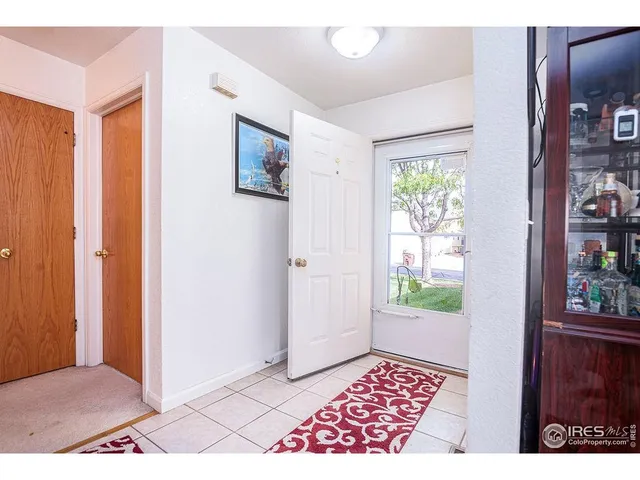 a view interior of a house and an entryway