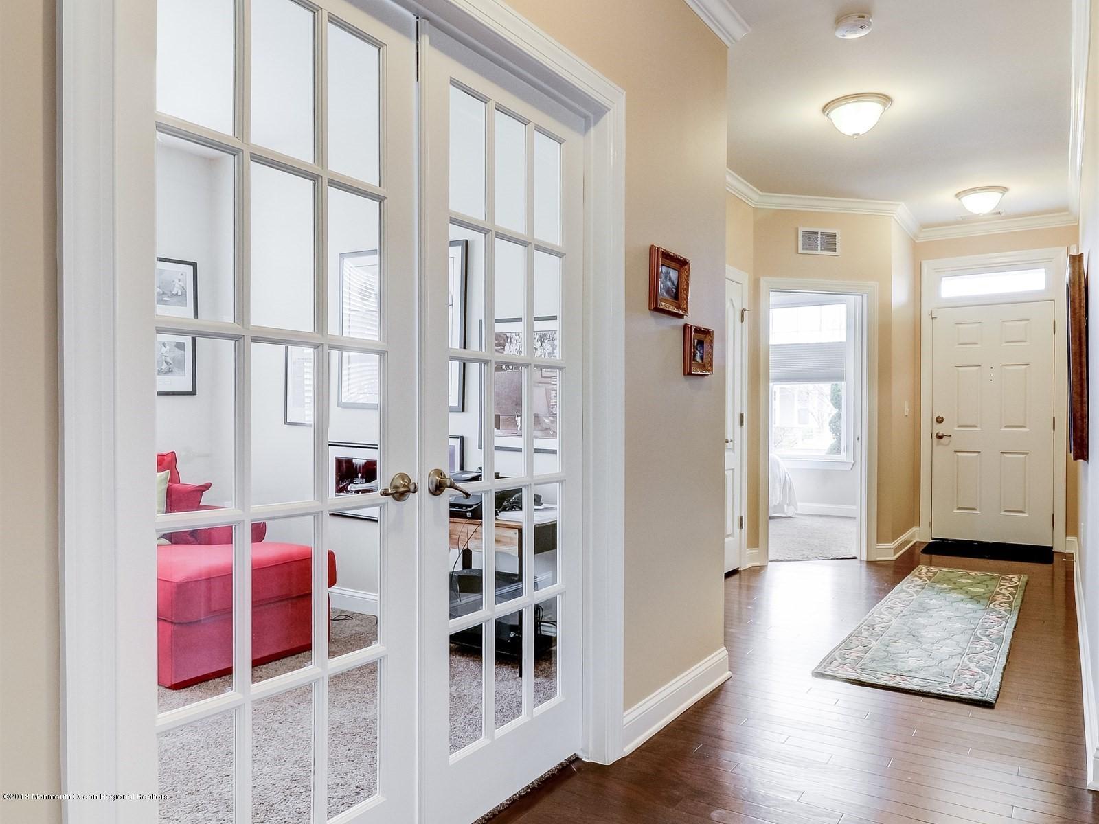 4 Denerail Road Manalapan, NJ 07726 - Photo 2 of 42 002_French Doors & Hallway