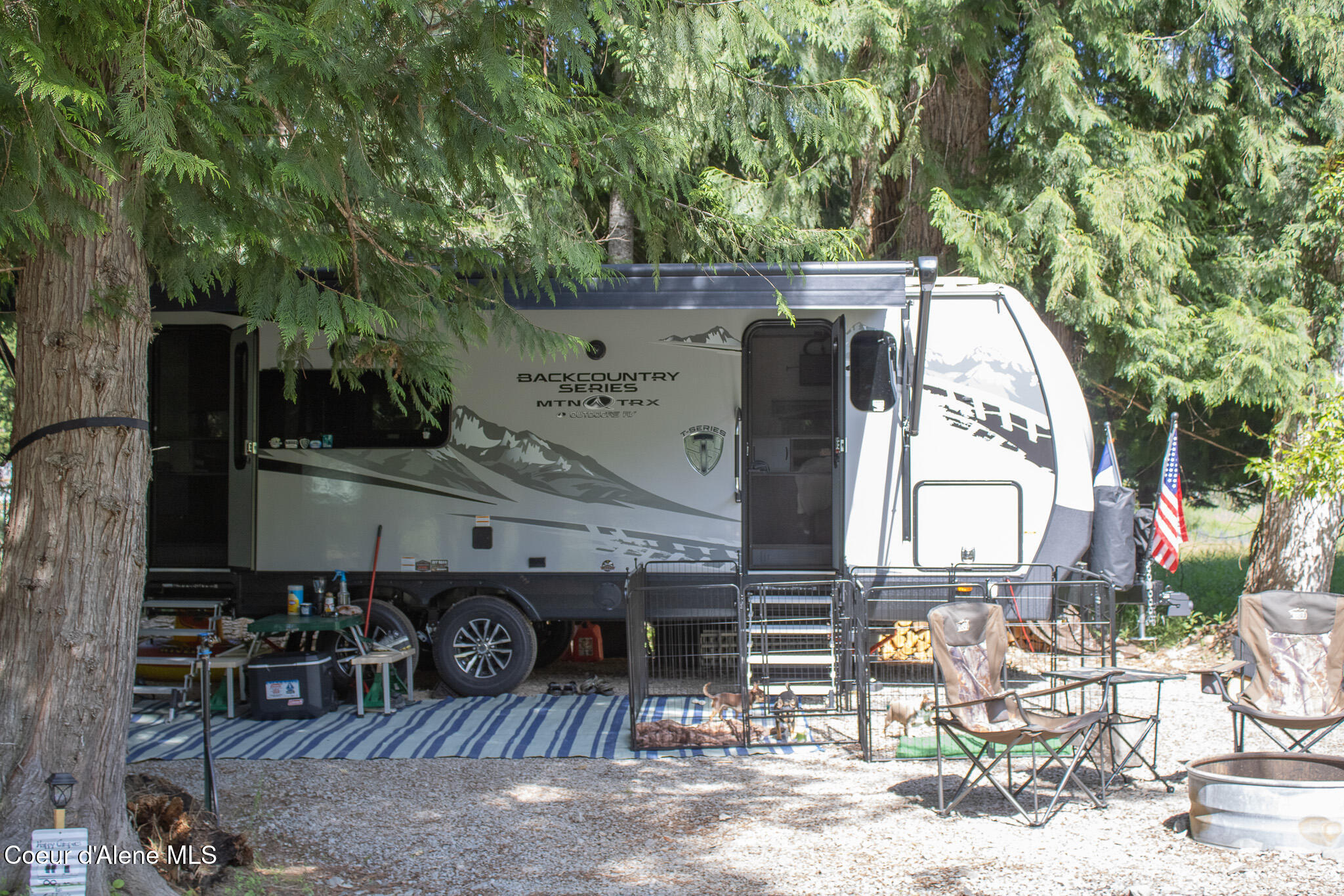 20264 Coeur D'Alene River Road Wallace, ID 83873 - Photo 51 of 59 Moose Campsite Setup