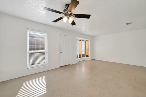 a view of empty room