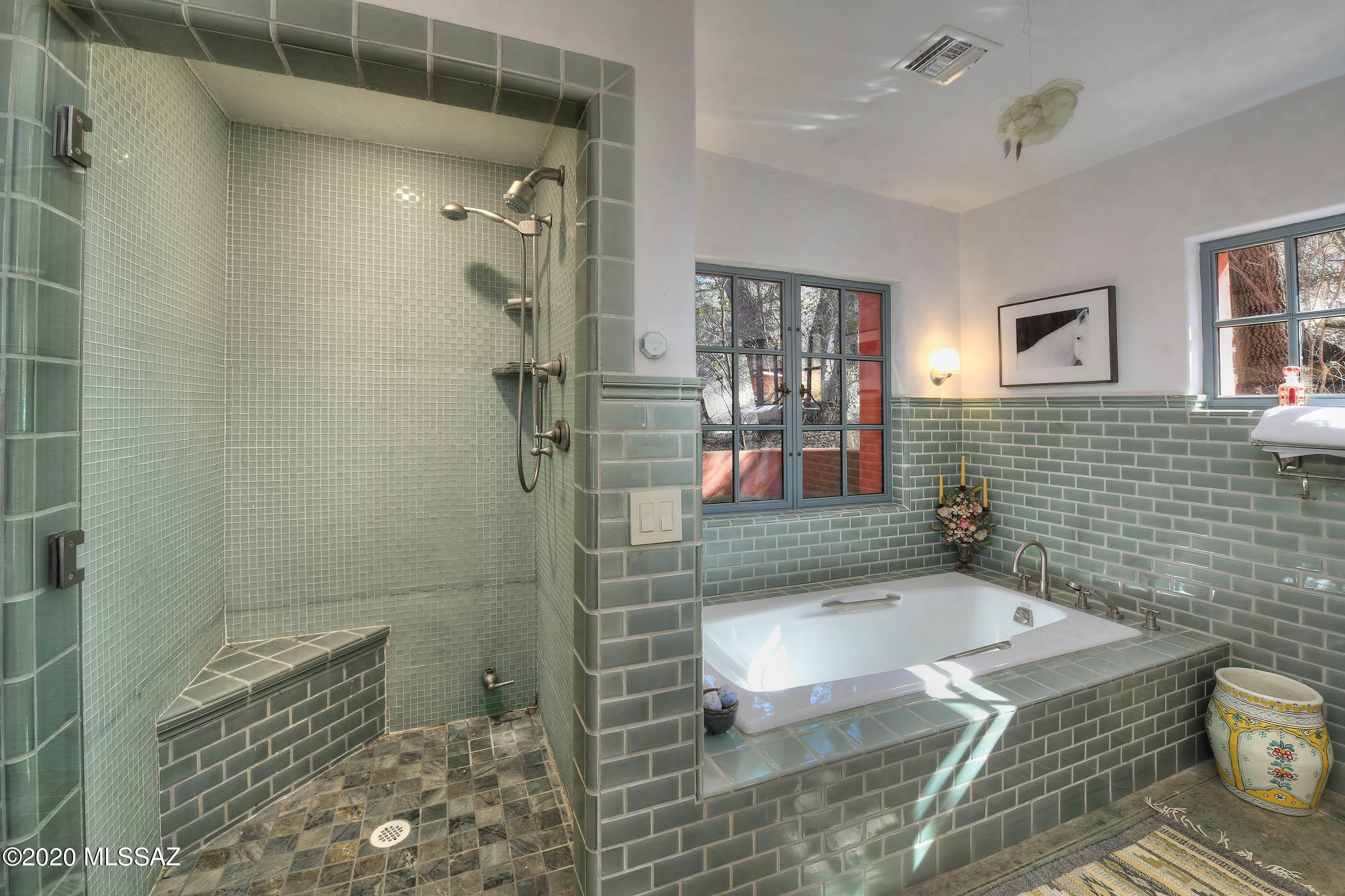 360 Harshaw Creek Road Patagonia, AZ 85624 - Photo 28 of 50 a bathroom with a sink toilet and shower