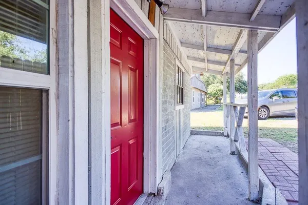 a view of an entryway