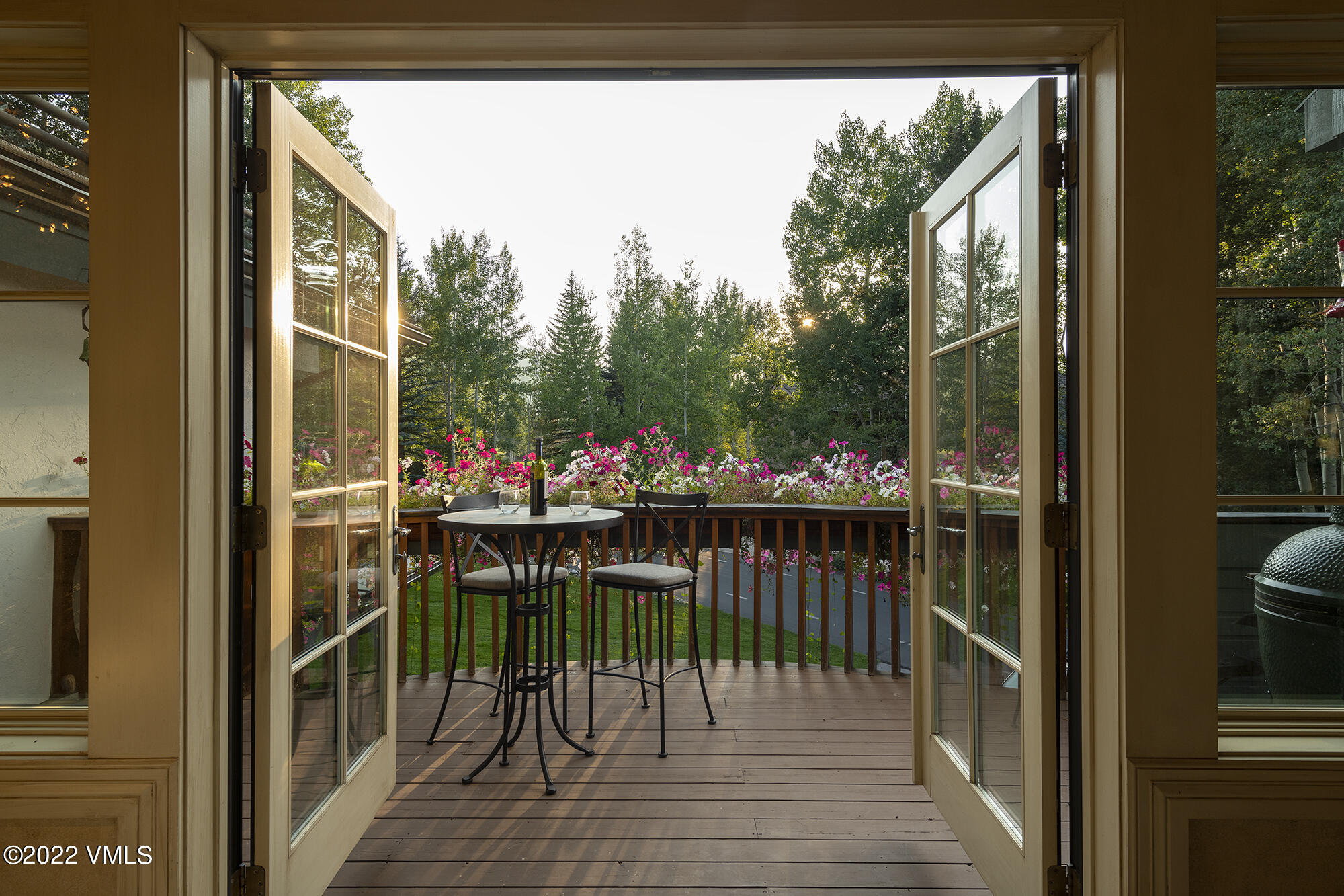 1328 Vail Valley Drive Vail, CO 81657 - Photo 4 of 13 a view of two chairs and table in the balcony