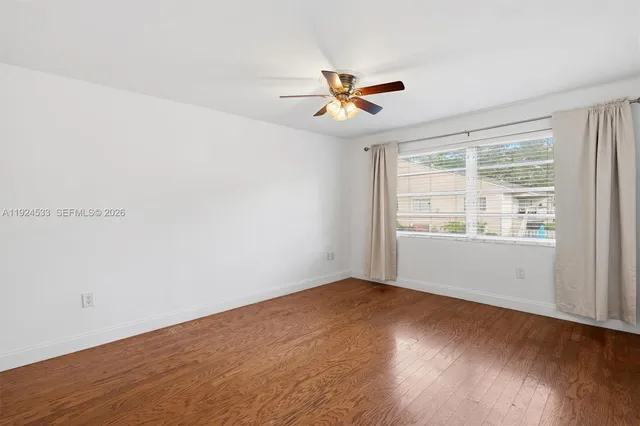 wooden floor in an empty room