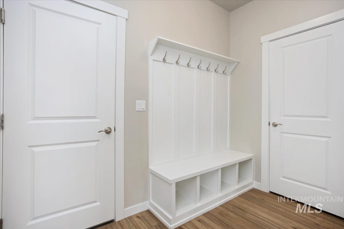 3729 South Maple Ridge Avenue Nampa, ID 83686 - Photo 19 of 46 Mudroom with light wood finished floors and baseboards