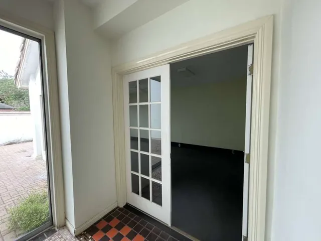 a view of front door