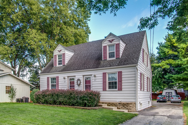 263-265 Chicago Road Oswego, IL 60543 - Photo 25 of 25 a front view of a house with a garden