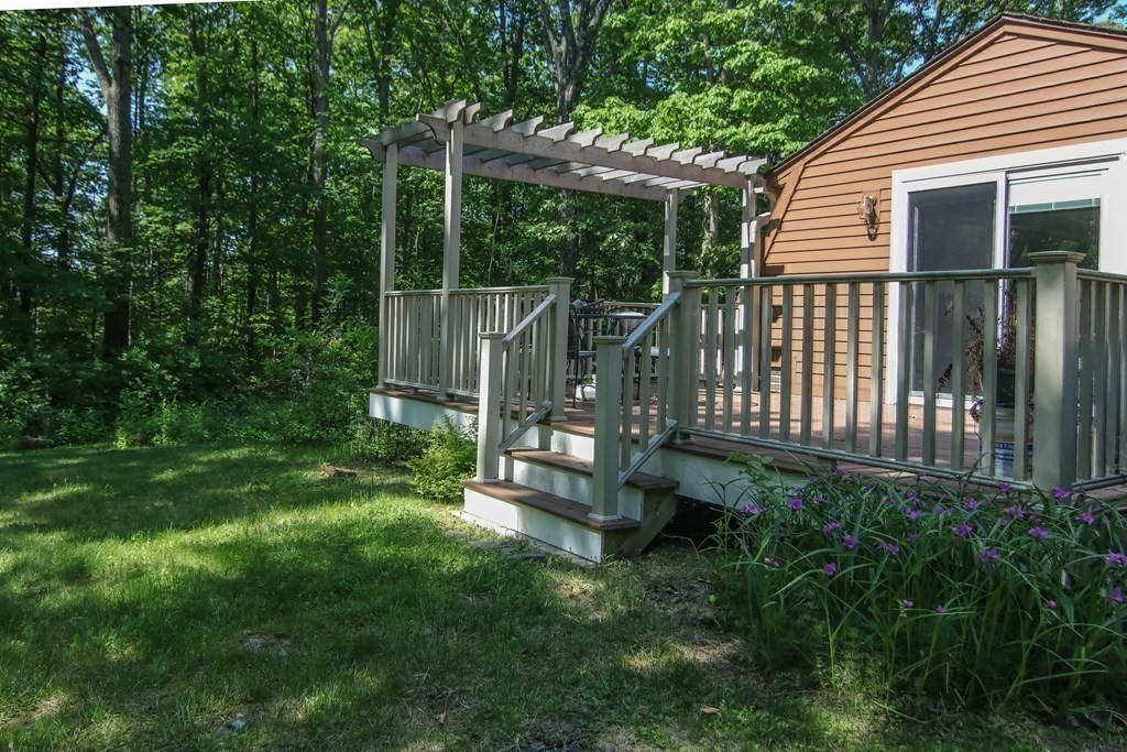 69 John Gilbert Road West Brookfield, MA 01585 - Photo 24 of 41 a view of a backyard with a garden