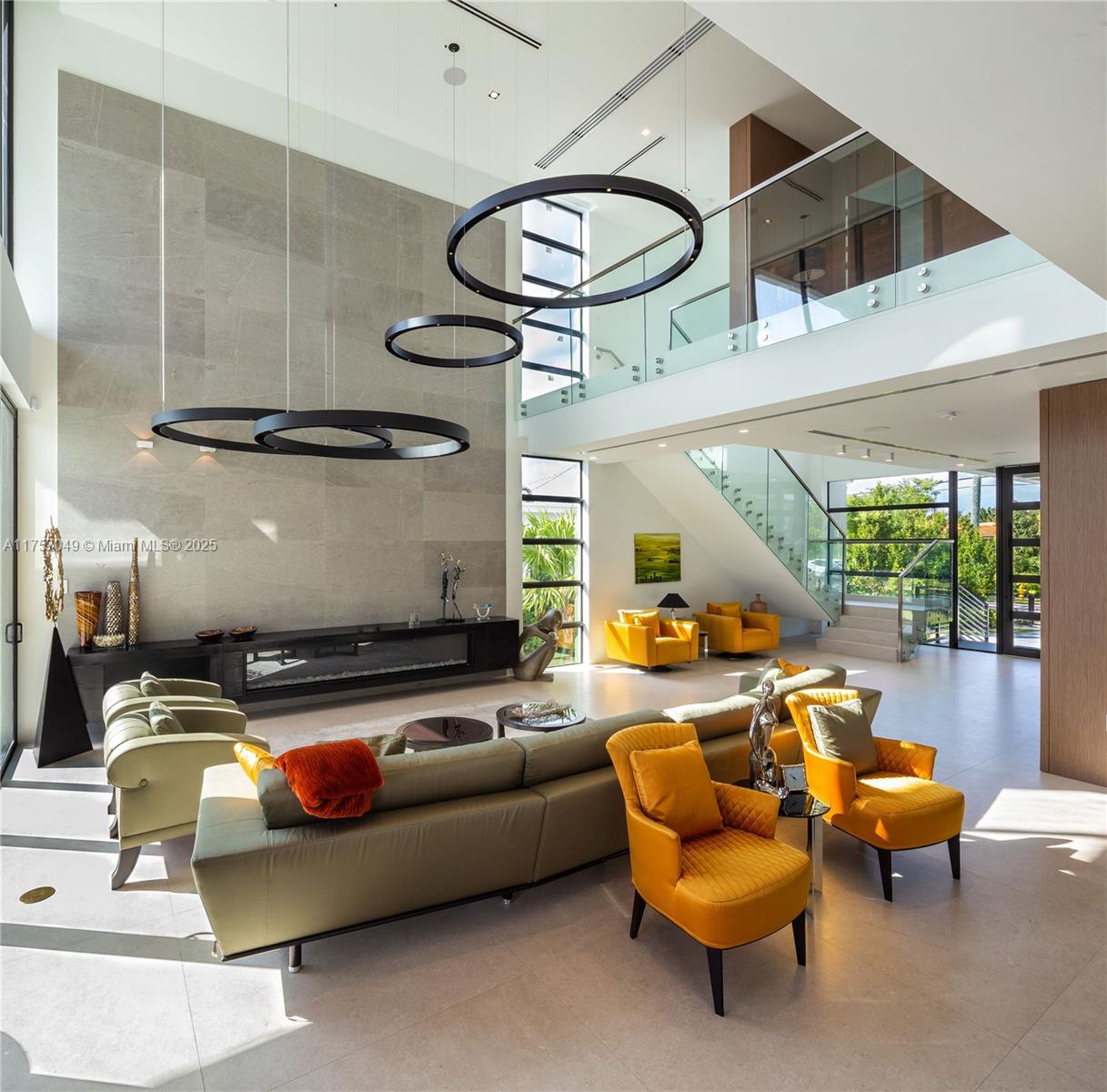 1234 South Biscayne Point Road Miami Beach, FL 33141 - Photo 16 of 30 a bedroom with furniture and a large window