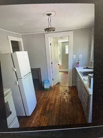 a view of hallway with window