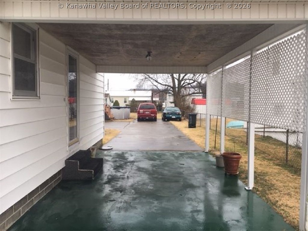 829 30th Street Point Pleasant, WV 25550 - Photo 16 of 22 Car port on side of house.