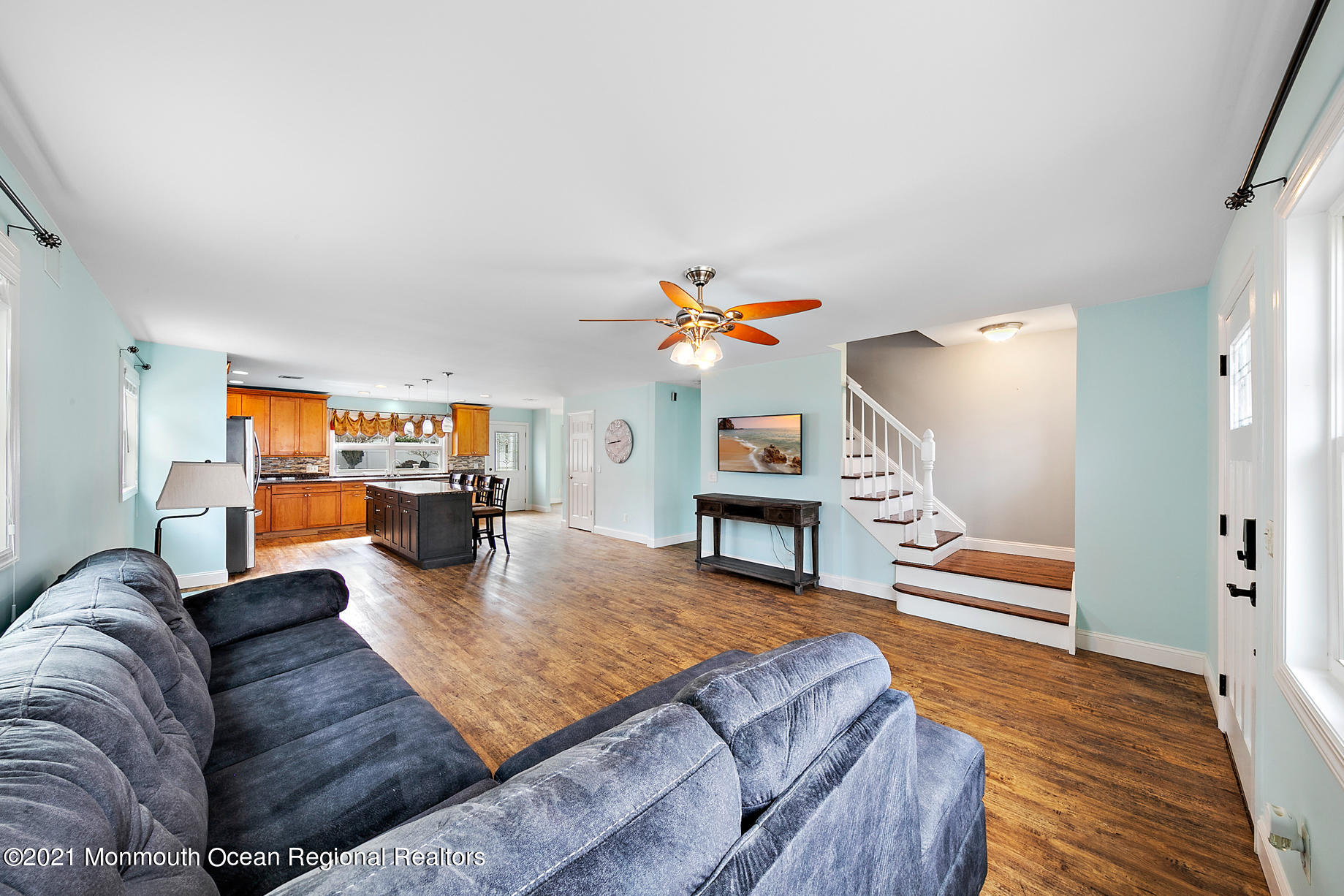 94 Jackson Street Fair Haven, NJ 07704 - Photo 5 of 83 a living room with furniture and wooden floor