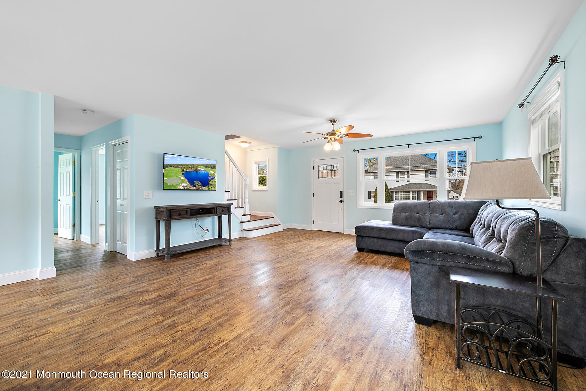 94 Jackson Street Fair Haven, NJ 07704 - Photo 6 of 83 a living room with furniture and a wooden floor