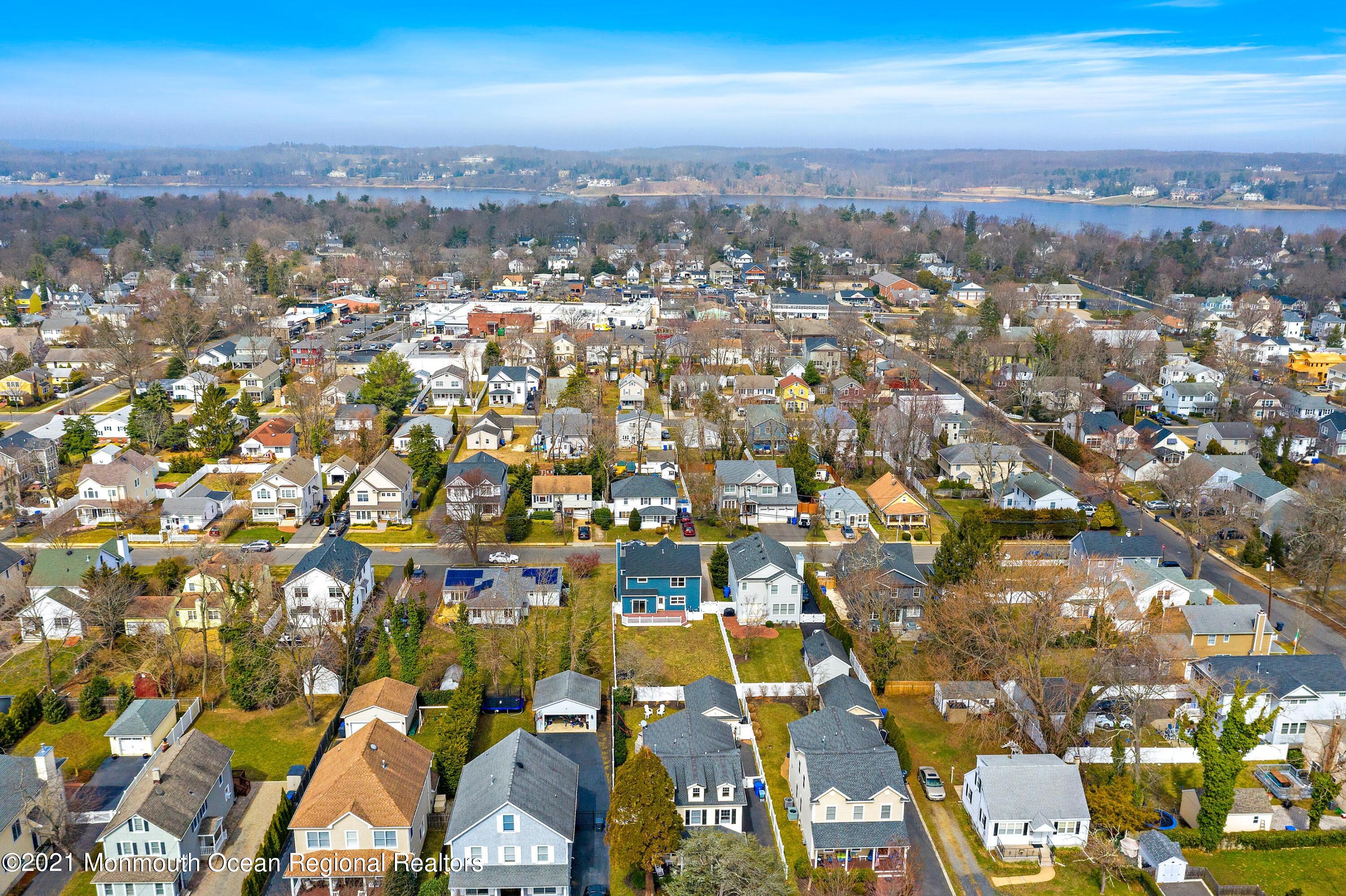 94 Jackson Street Fair Haven, NJ 07704 - Photo 61 of 83 an aerial view of residential houses with city view