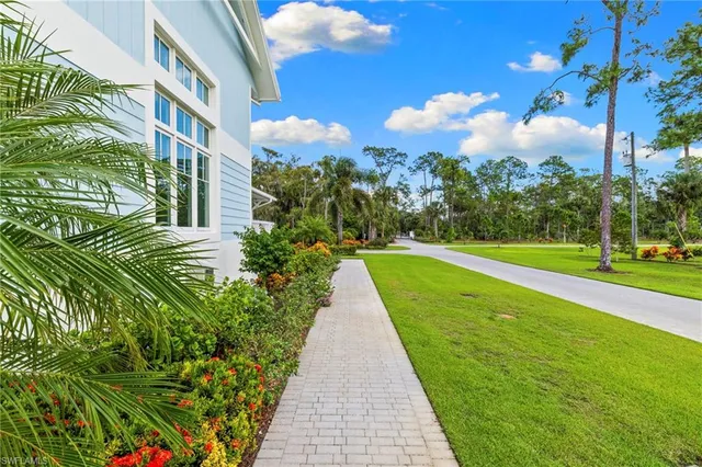 a view of building with garden