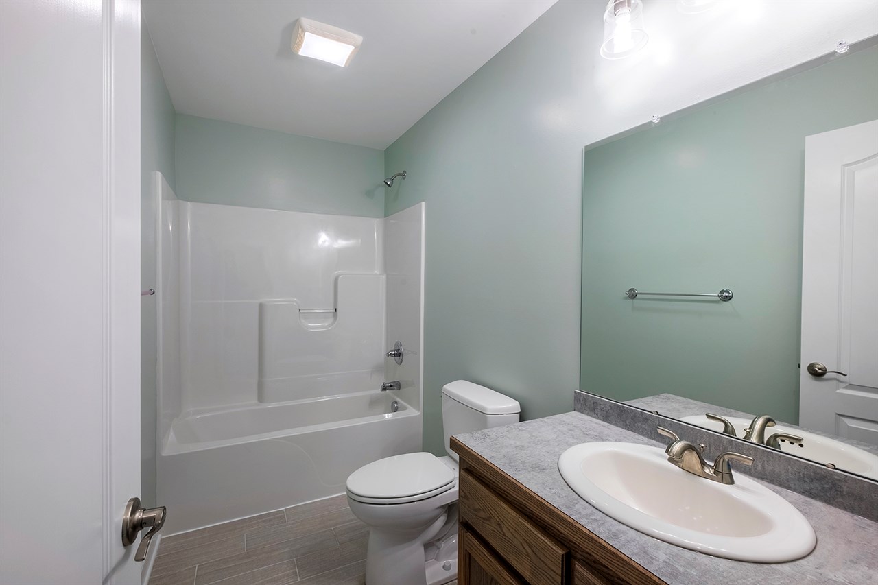 8 North Point School Road Waynesboro, VA 22980 - Photo 12 of 40 a bathroom with a sink and a mirror