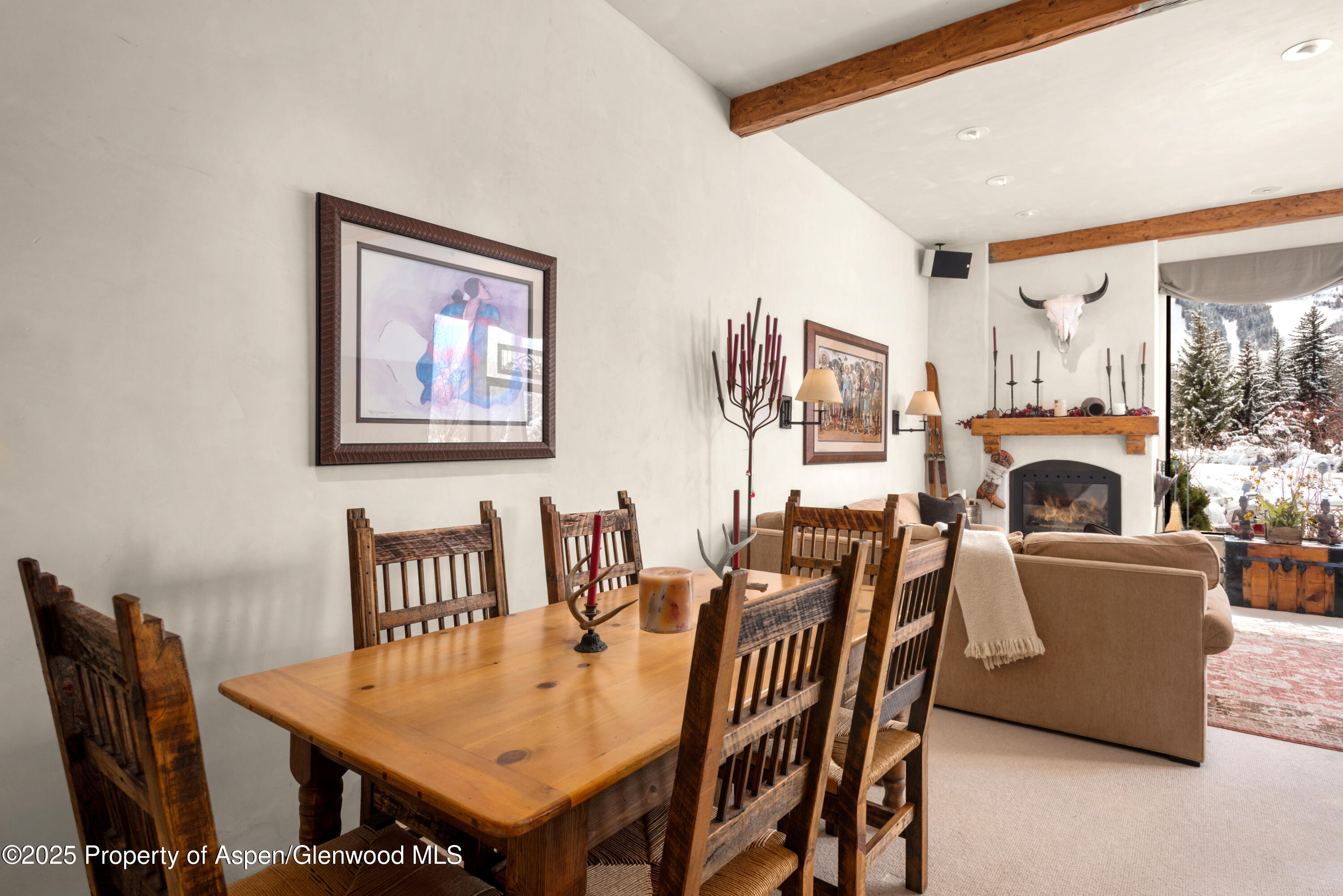 155 Lone Pine Road, Unit 5 Aspen, CO 81611 - Photo 6 of 26 a view of a dining room with furniture