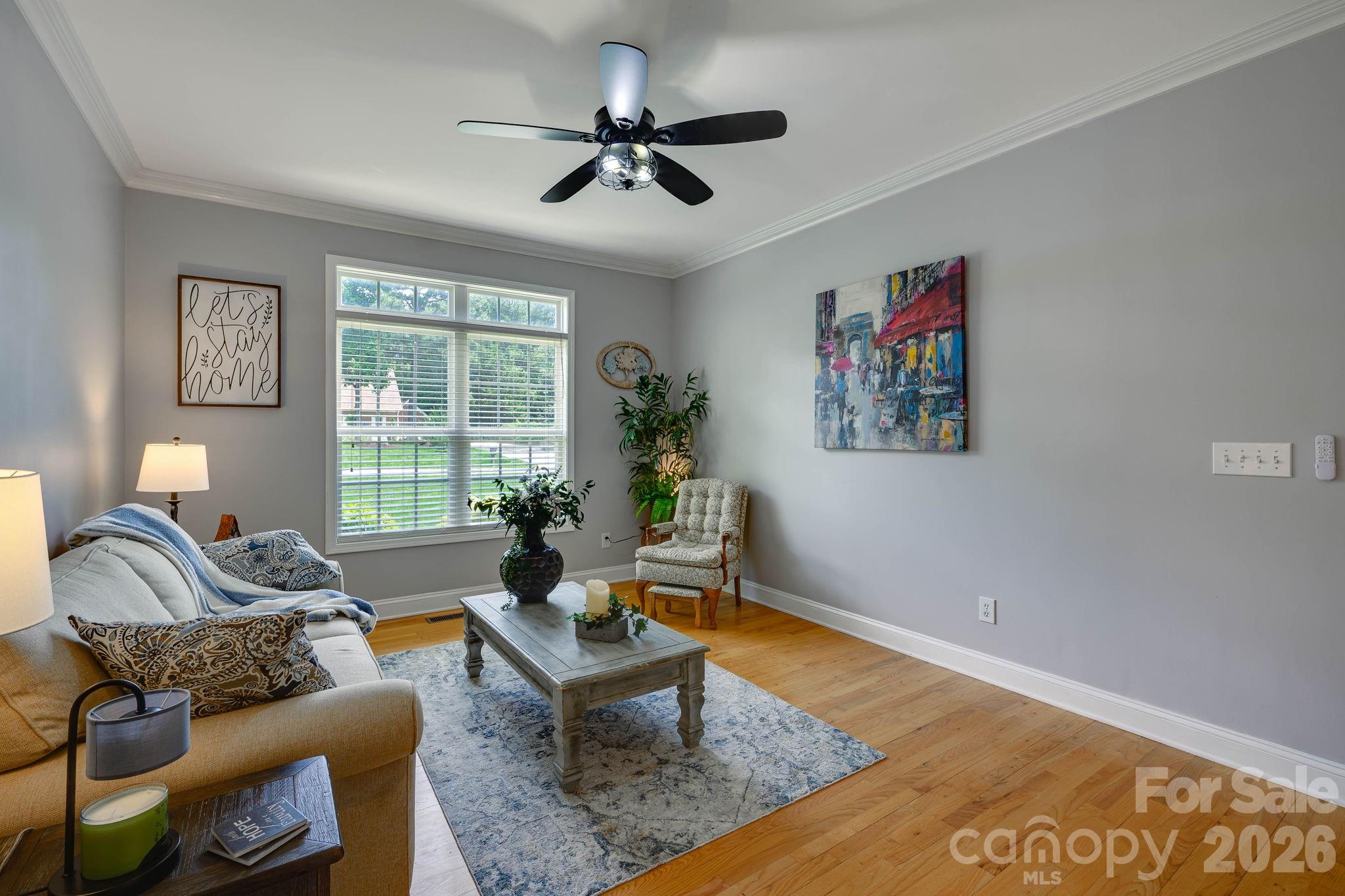 1606 High Ridge Drive Stanley, NC 28164 - Photo 7 of 43 a living room with furniture and a large window