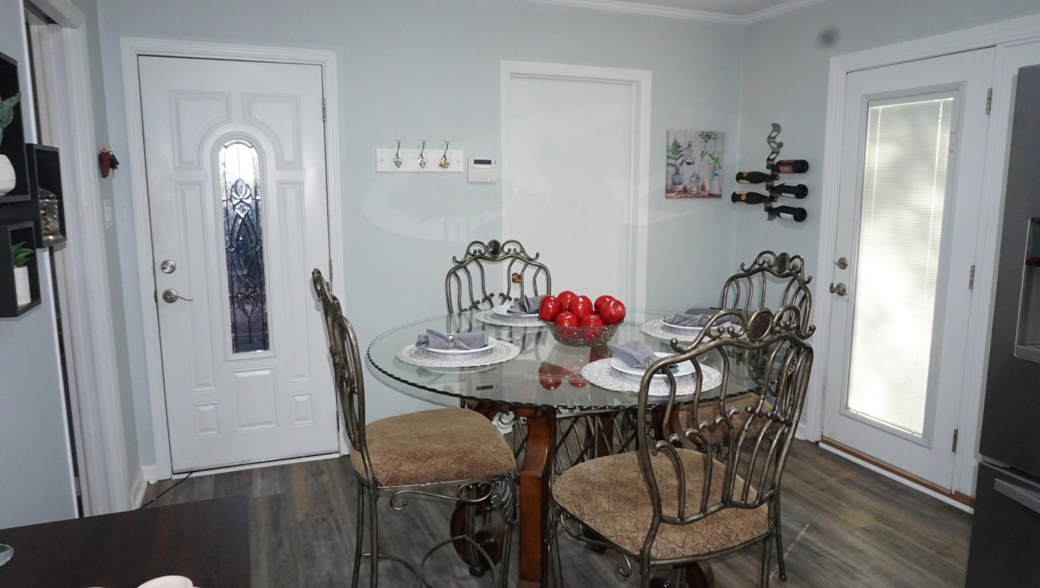 5323 Lanes Ferry Road Newbern, TN 38059 - Photo 16 of 31 a view of a dining room with furniture and wooden floor