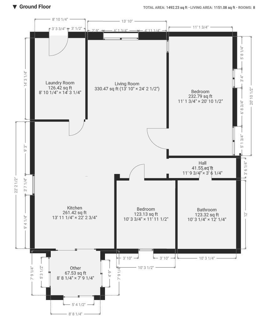 1305 South Bolen Road Muskegon, MI 49442 - Photo 22 of 22 floorplan