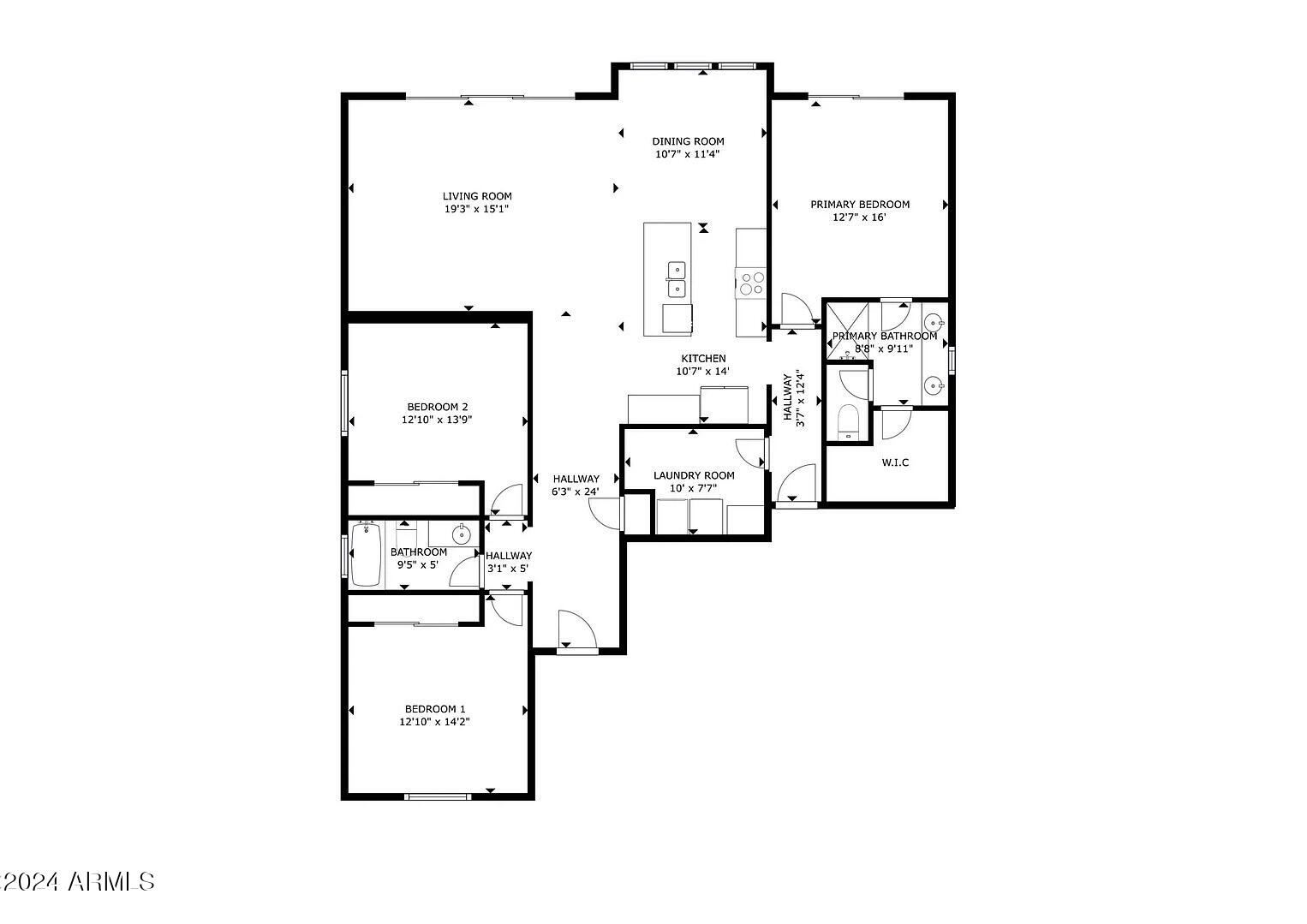 14565 South Rory Calhoun Road Arizona City, AZ 85123 - Photo 11 of 11 1.Rory-Floorplan