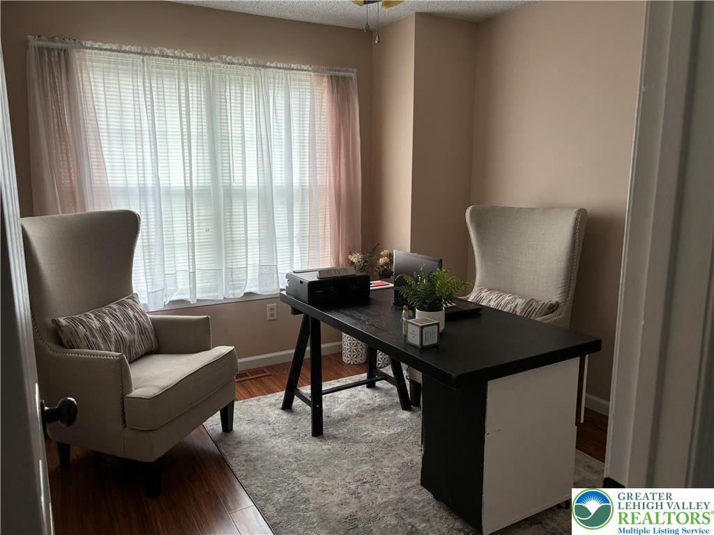 1963 Delancey Street Hellertown, PA 18055 - Photo 12 of 26 a view of a workspace with furniture and a window