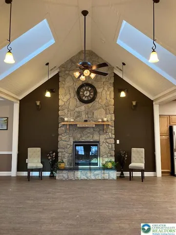 a front view of a house with a porch