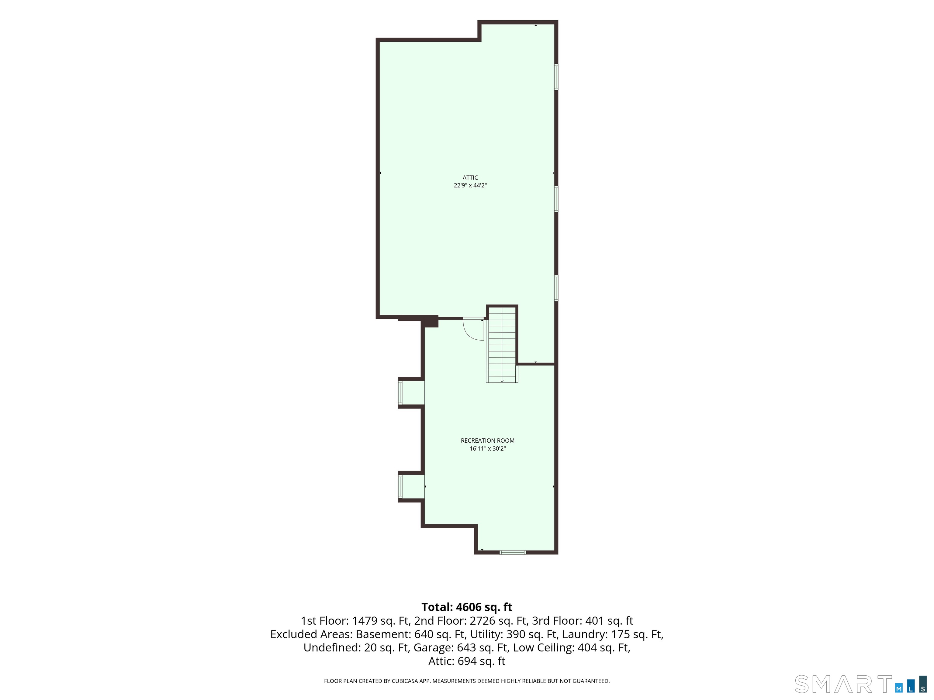 29 Arvida Road Wolcott, CT 06716 - Photo 38 of 38 Upper level floor plan