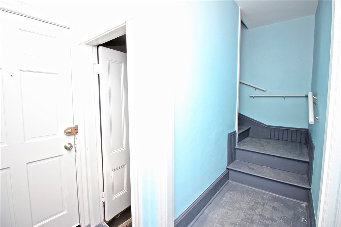 22 Annandale Road, Unit 2 Newport, RI 02840 - Photo 43 of 46 Back Stairway view to basement door and unit.