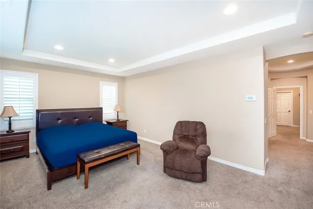 a room with furniture and a window