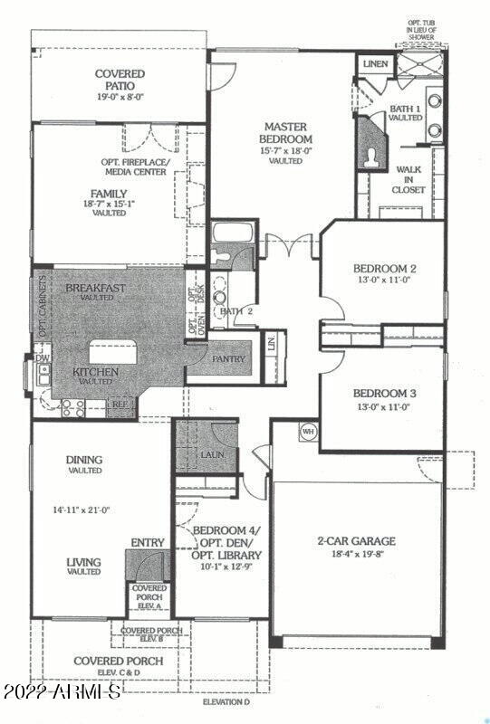 44998 West Jack Rabbit Trail Maricopa, AZ 85139 - Photo 34 of 34 Floor Plan