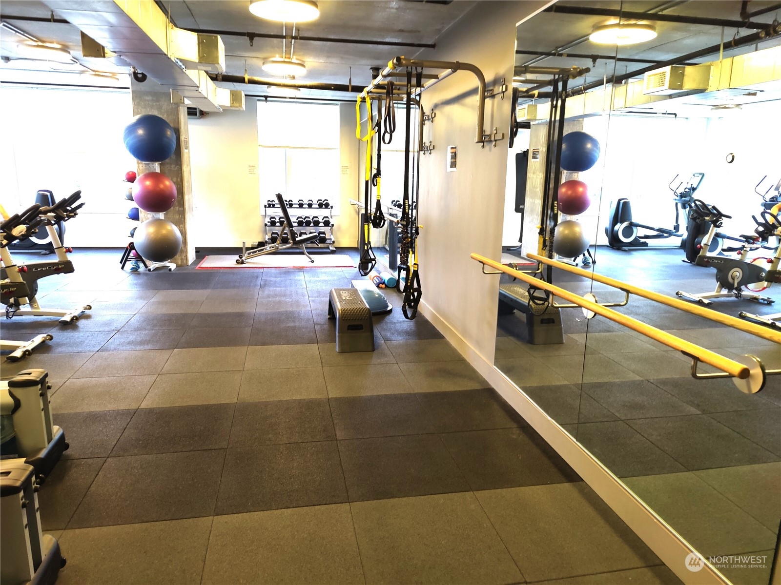 1321 Seneca Street, Unit 1708 Seattle, WA 98101 - Photo 14 of 14 a view of a room with gym equipment