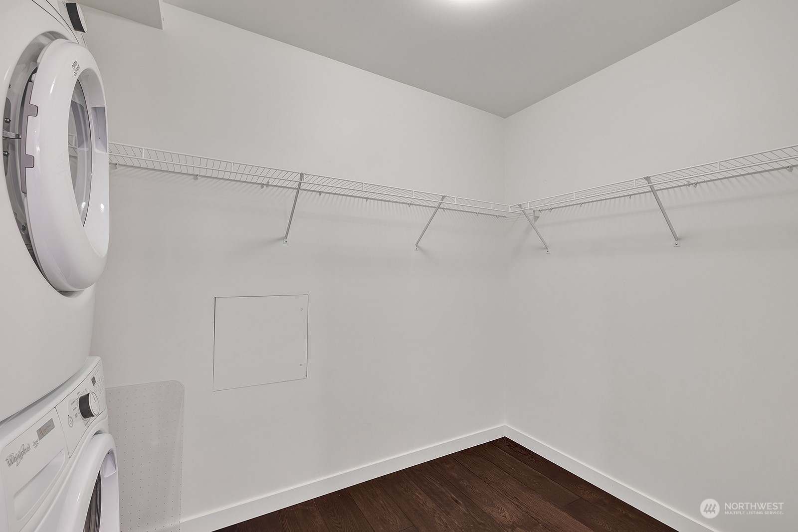 1321 Seneca Street, Unit 1708 Seattle, WA 98101 - Photo 9 of 14 a view of a room with racks on the wall