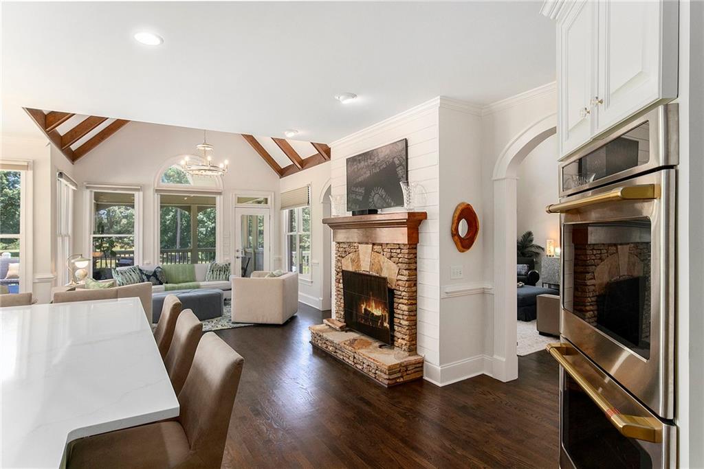 960 Providence Lane Monroe, GA 30656 - Photo 16 of 53 a living room with furniture fireplace and flat screen tv