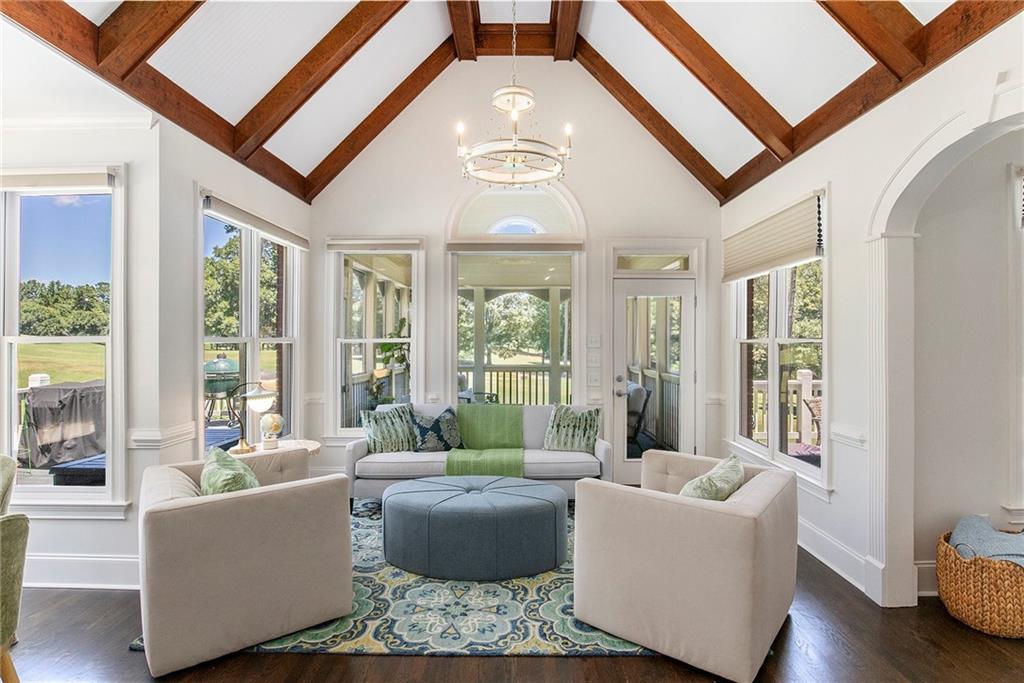 960 Providence Lane Monroe, GA 30656 - Photo 17 of 53 a living room with furniture and a large window