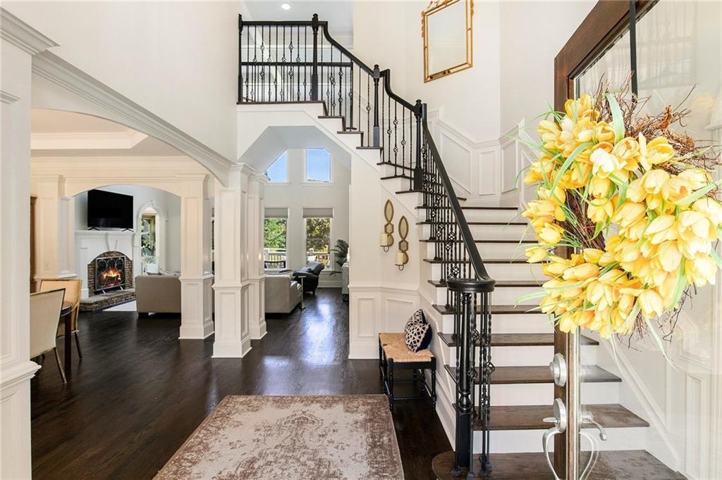 960 Providence Lane Monroe, GA 30656 - Photo 2 of 53 a view of entryway and hall with wooden floor