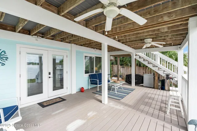 a view of a house with a lake view