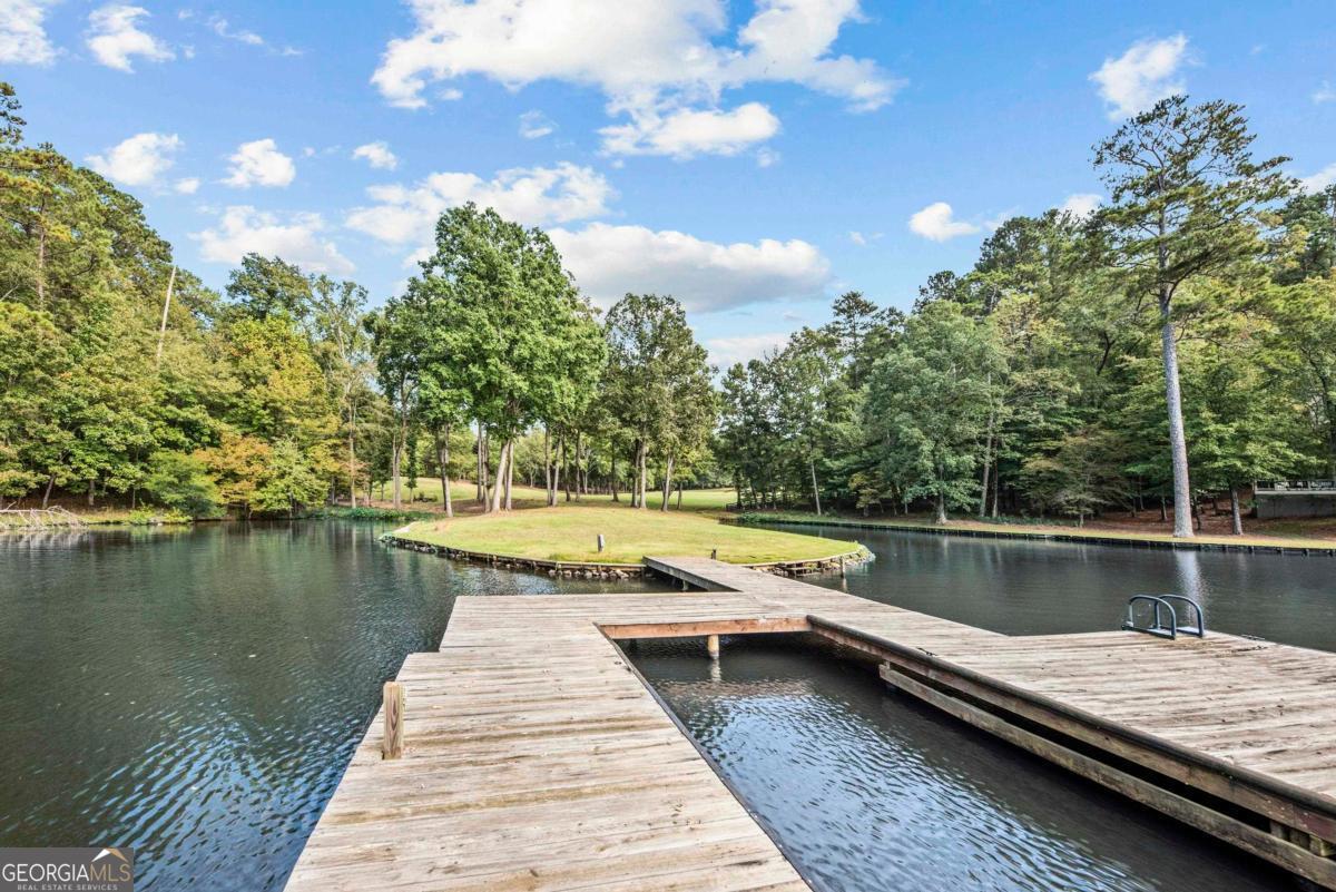 1901 Pine Grove Road Greensboro, GA 30642 - Photo 13 of 18 a view of swimming pool with lake and trees in the background
