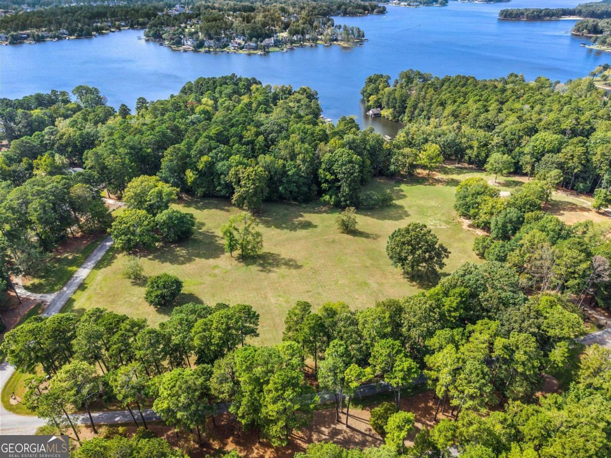 1901 Pine Grove Road Greensboro, GA 30642 - Photo 4 of 18 a view of a garden with lawn chairs under an umbrella