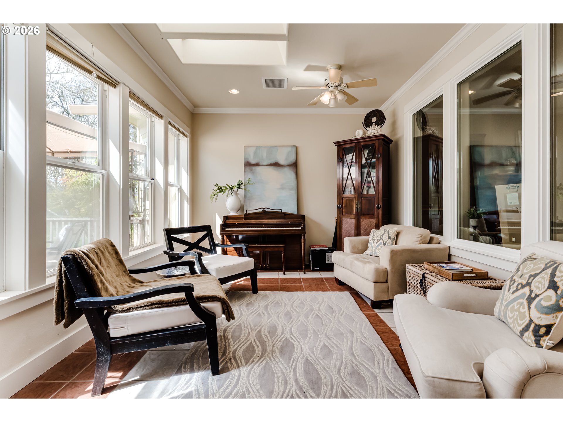 34386 Mathews Road Eugene, OR 97405 - Photo 36 of 48 a living room with furniture and a large window