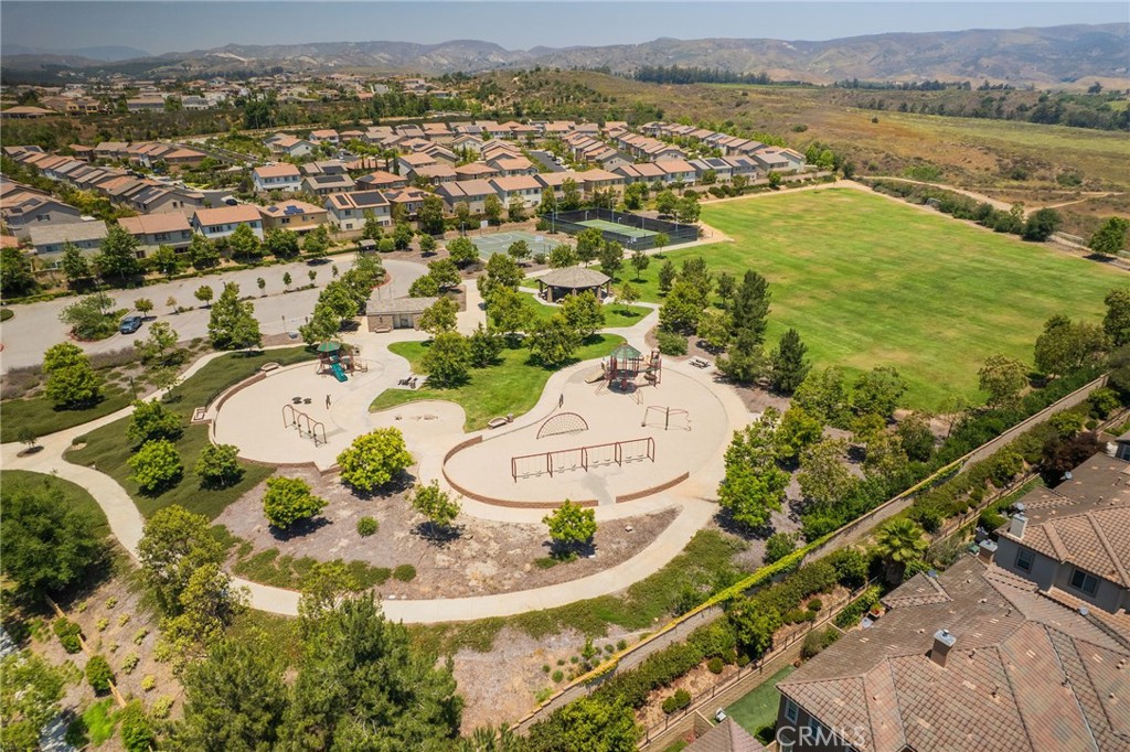 6807 Simmons Way Moorpark, CA 93021 - Photo 38 of 43 an aerial view of residential houses with outdoor space