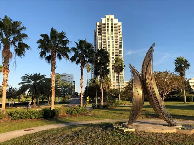 a view of outdoor space with trees