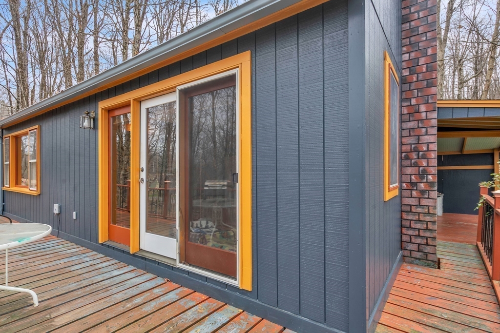 1 Flagg Hill Road Heath, MA 01346 - Photo 17 of 26 a view of outdoor space and deck