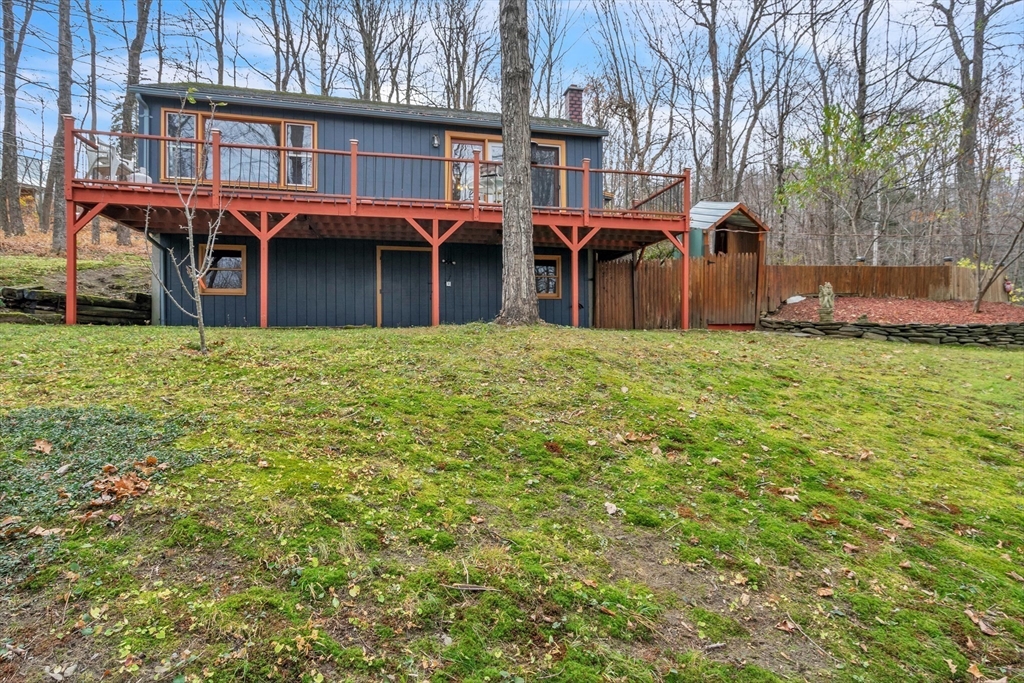 1 Flagg Hill Road Heath, MA 01346 - Photo 23 of 26 a view of a house with a yard and sitting area
