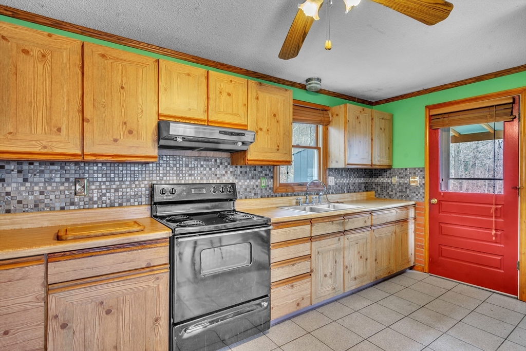 1 Flagg Hill Road Heath, MA 01346 - Photo 4 of 26 a kitchen with granite countertop cabinets stainless steel appliances and a sink