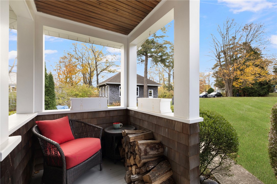 63 Longfellow Road Jamestown, RI 02835 - Photo 23 of 45 This rear porch is 8'8" x 5'2".