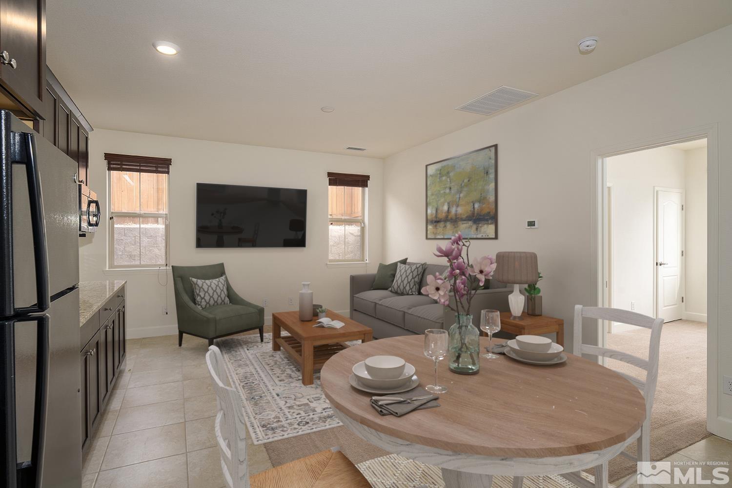 1675 Scott Valley Road Reno, NV 89523 - Photo 18 of 40 a living room with furniture and a flat screen tv