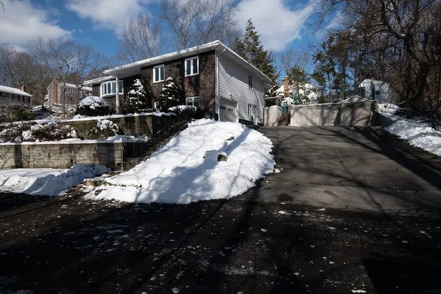 a view of house with outdoor space
