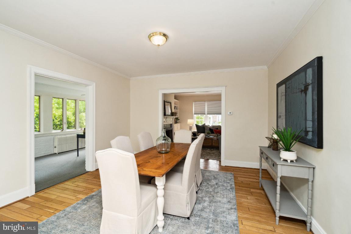 4212 Wickford Road Baltimore, MD 21210 - Photo 8 of 36 Lovely and large dining room w/hardwood floors
