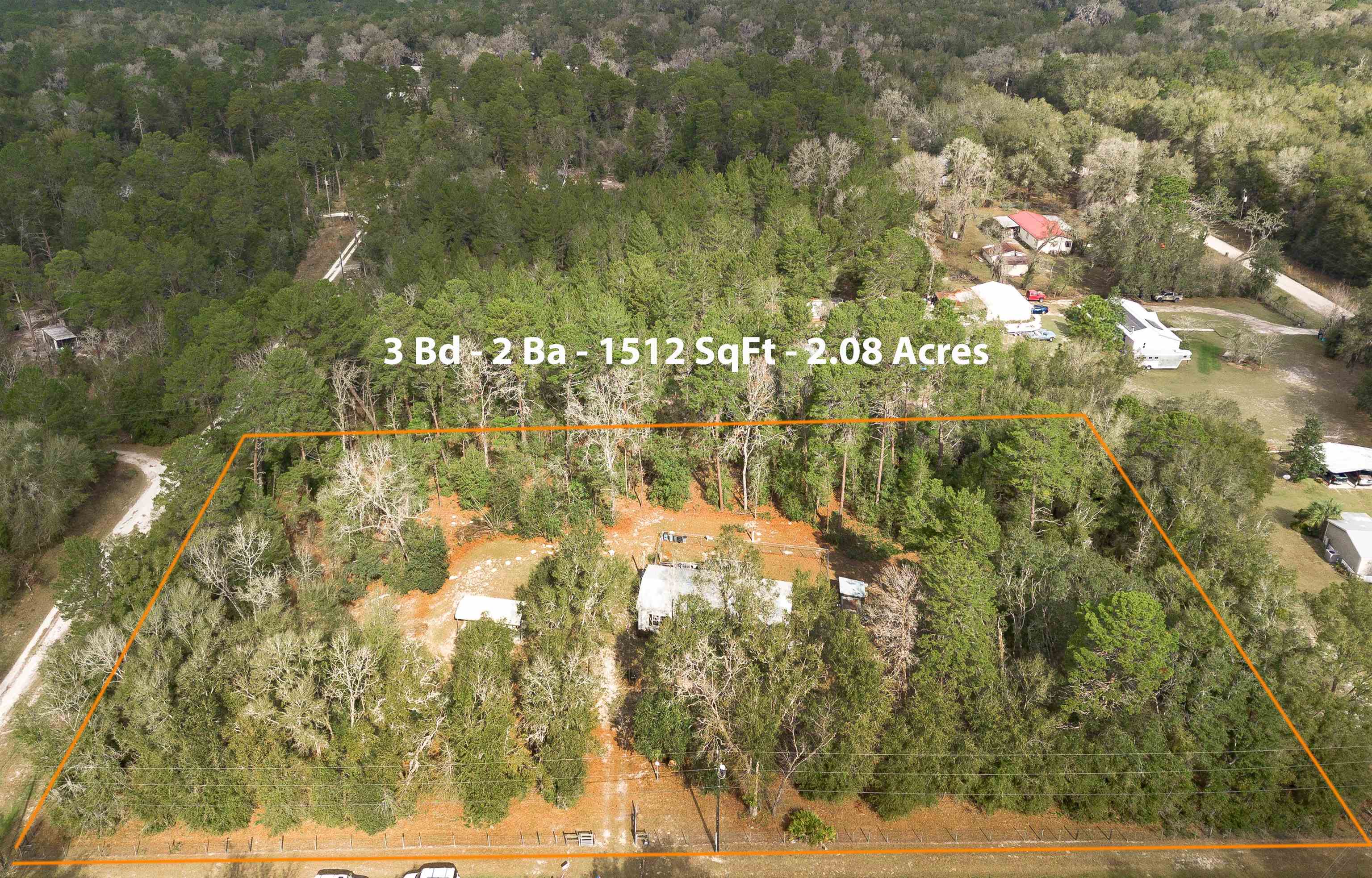 100 Harper Place Satsuma, FL 32189 - Photo 31 of 32 a view of lake